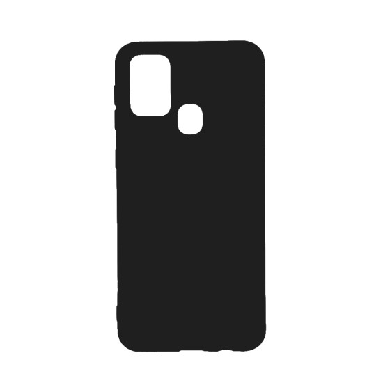 Capa de Silicone Macio para Samsung Galaxy M21s/M31/M30s Preto